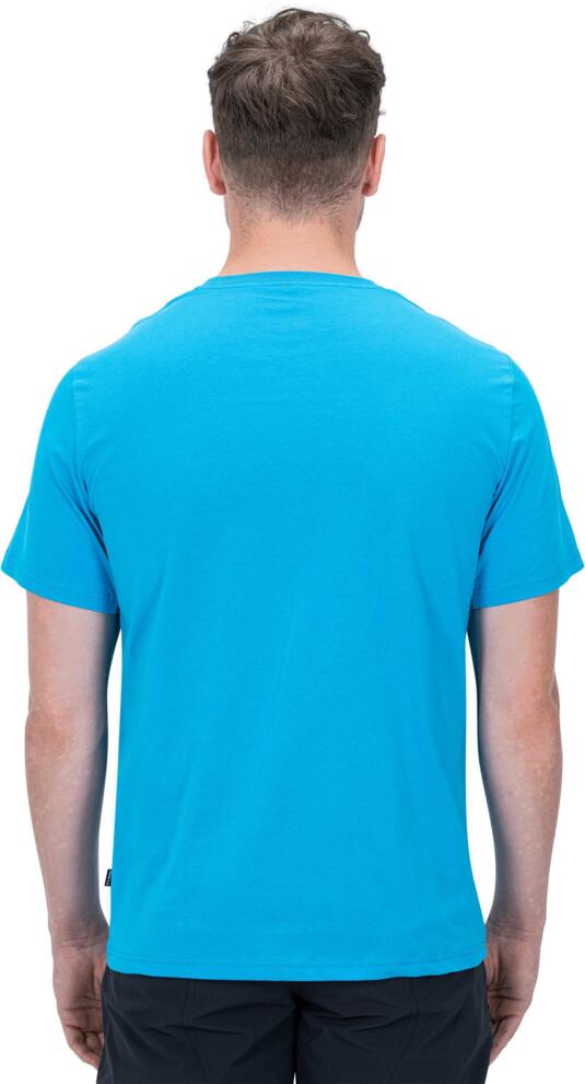 CUBE Organic T-Shirt Logo Dots Blau