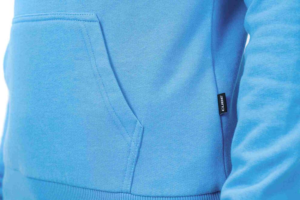 CUBE Organic Ws Hoodie Blau
