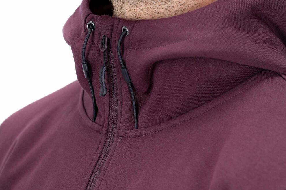 Sudadera con capucha y cremallera CUBE Advanced Red