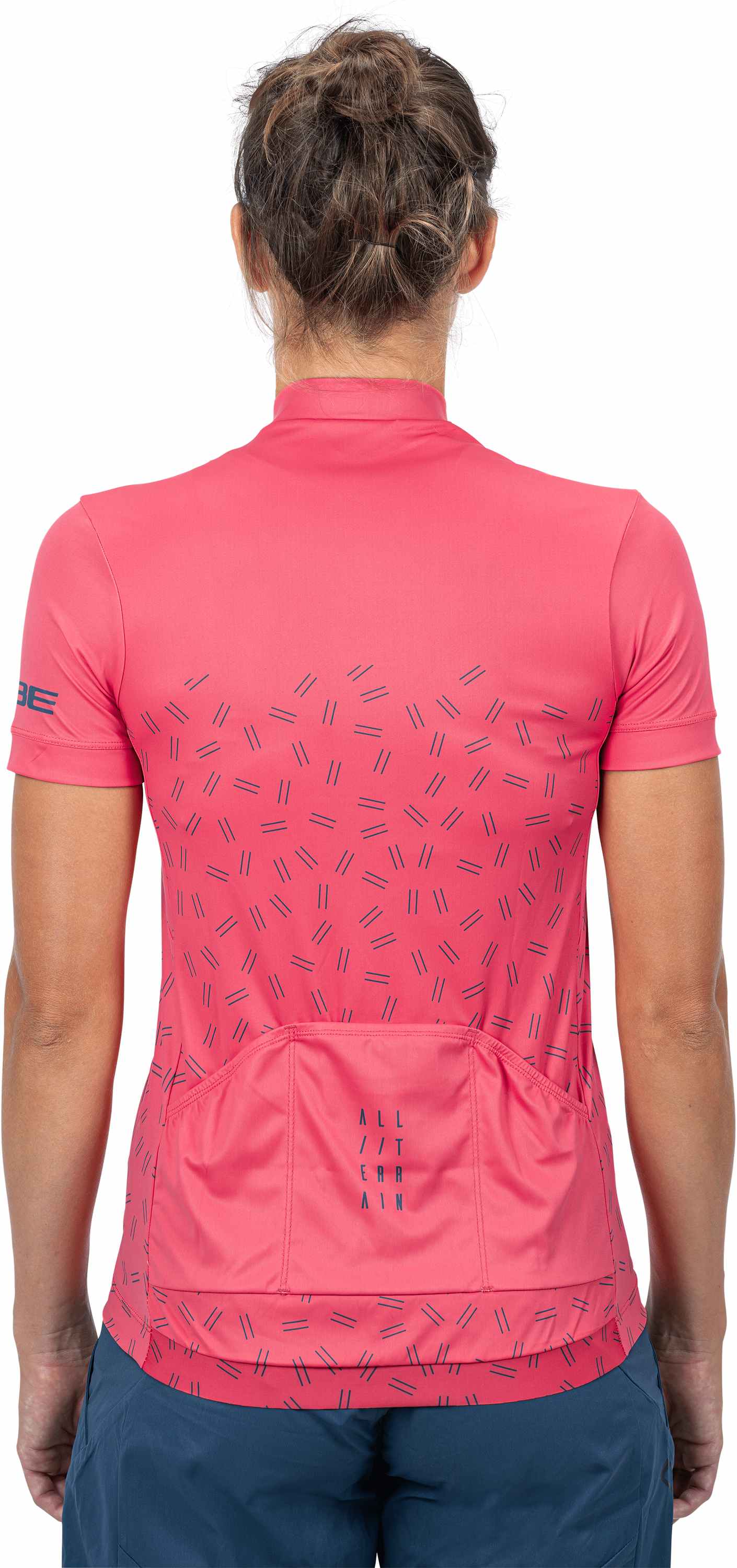 CUBE Atx Ws Trikot Full Zip S/S Koralle