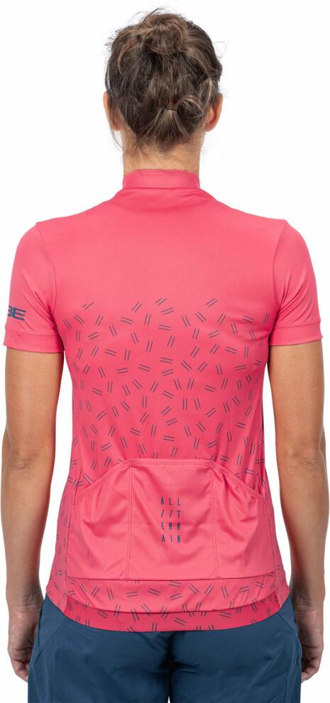 CUBE Atx Ws Trikot Full Zip S/S Koralle