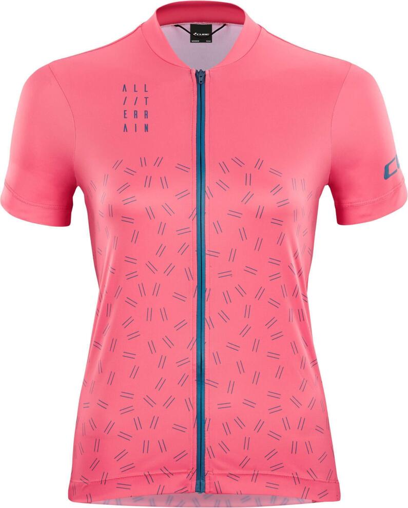 CUBE Atx Ws Trikot Full Zip S/S Koralle