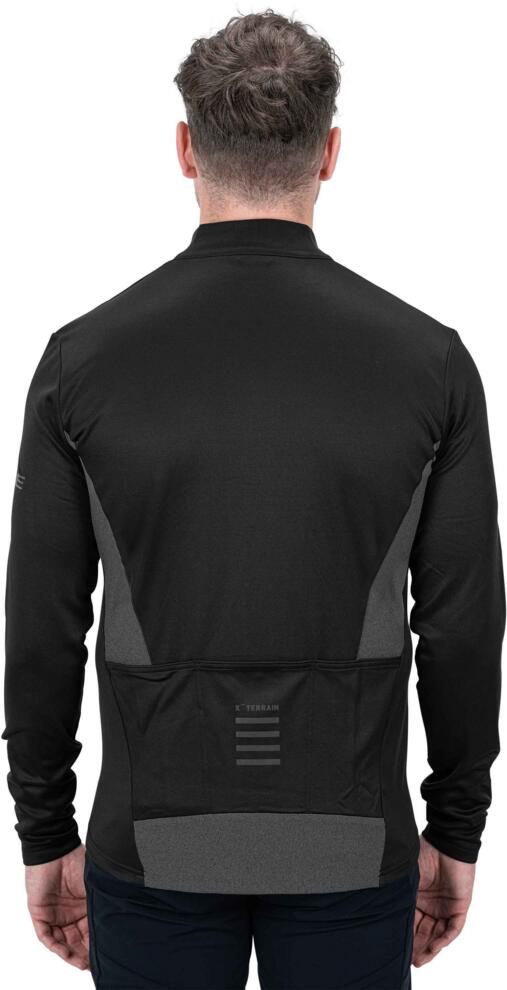 CUBE Atx Trikot Full Zip L/S Schwarz