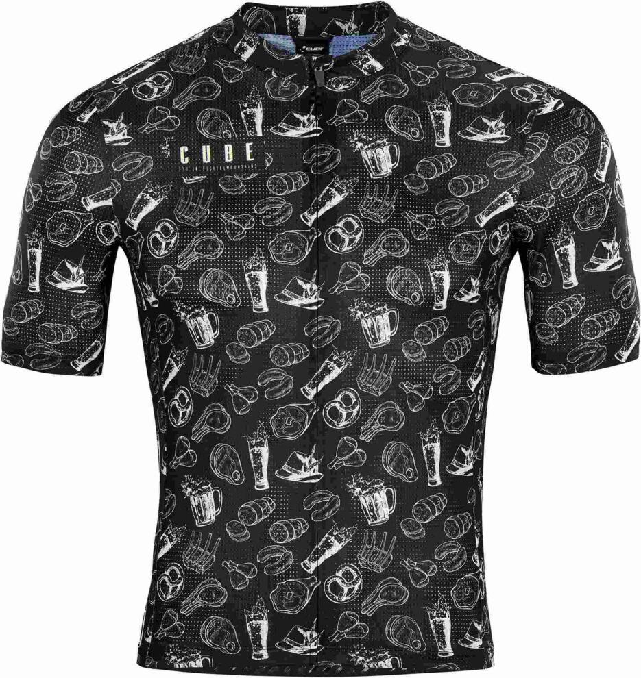 CUBE Blackline Trikot Bavaria Schwarz