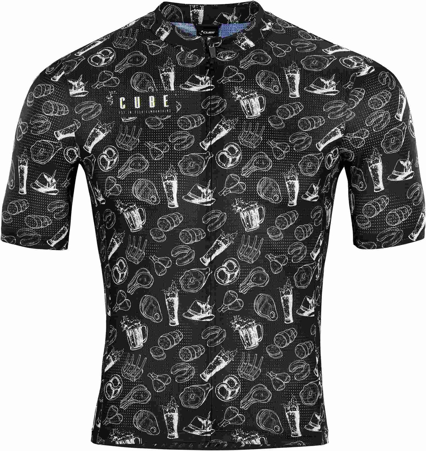 CUBE Blackline Trikot Bavaria Schwarz