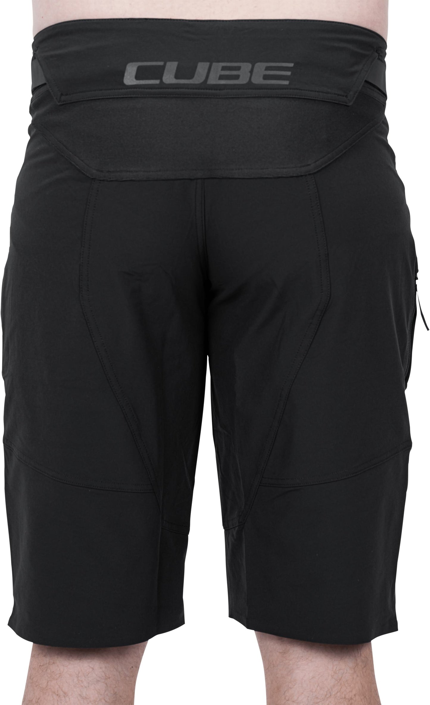 CUBE Edge Baggy Shorts X Actionteam Schwarz