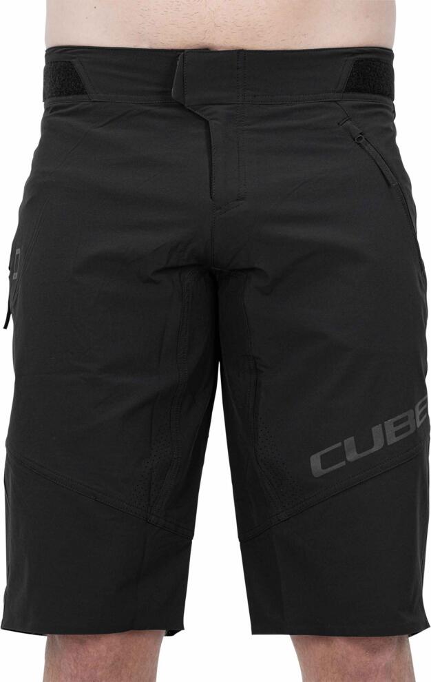 CUBE Edge Baggy Shorts X Actionteam Schwarz