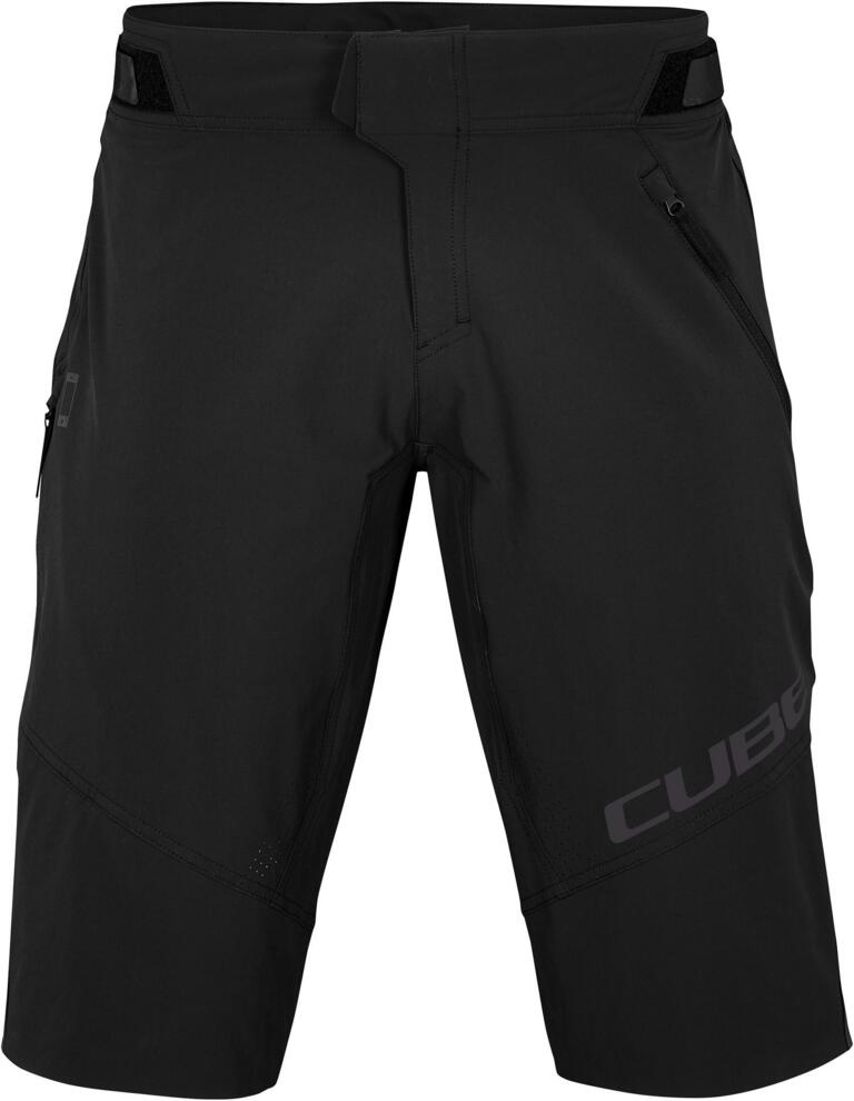 CUBE Edge Baggy Shorts X Actionteam Schwarz