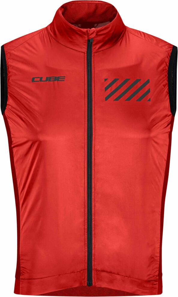 Chaleco CUBE Teamline rojo