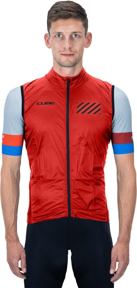 Chaleco CUBE Teamline rojo