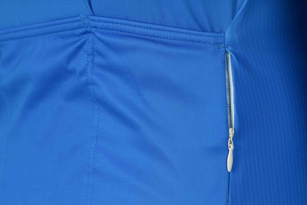 CUBE Teamline Trikot L/S Blau/Rot/Grau