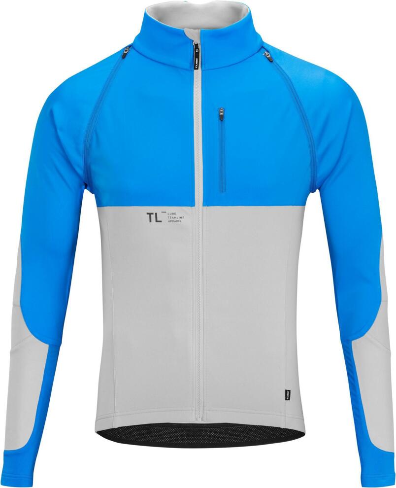 CUBE Teamline Multifunktionsjacke Blau/Grau