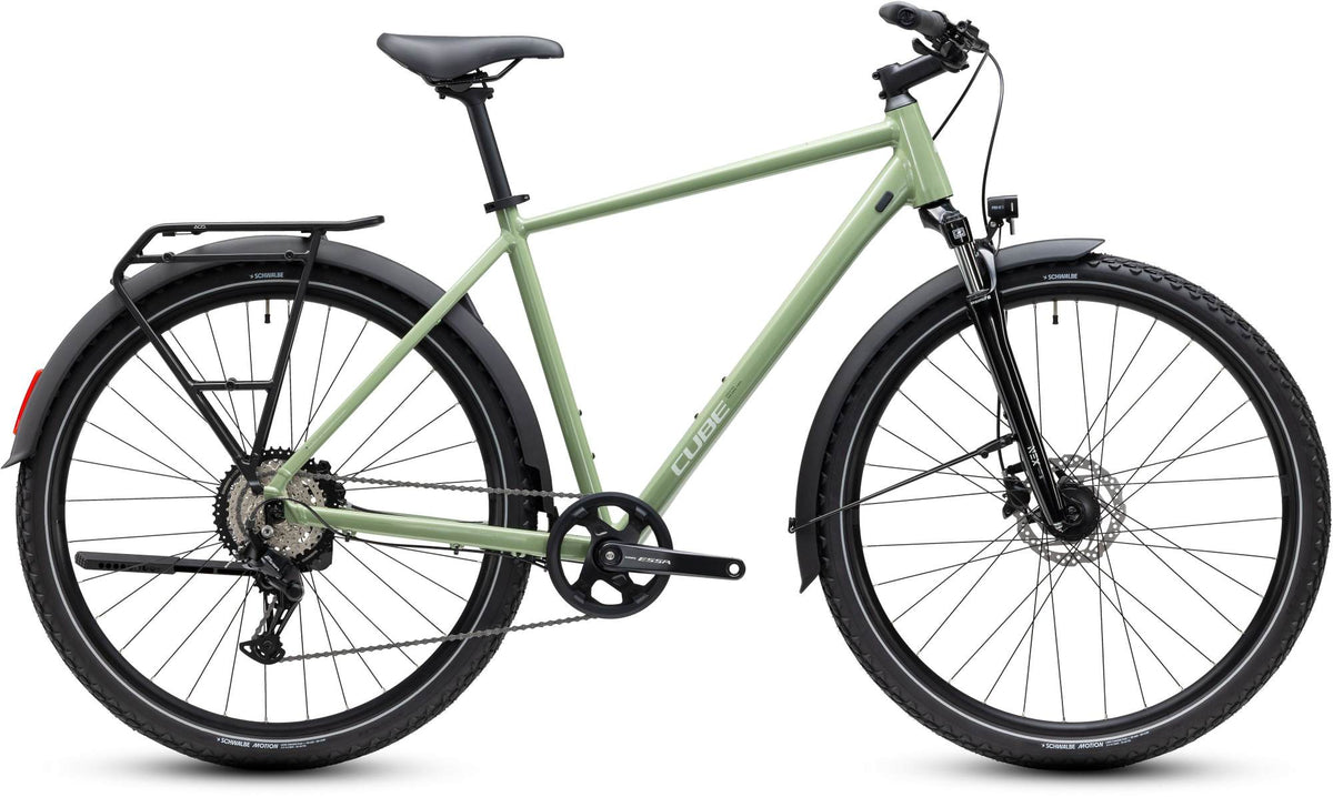 CUBE NATURE ONE FE ALMONDGREEN/GREEN