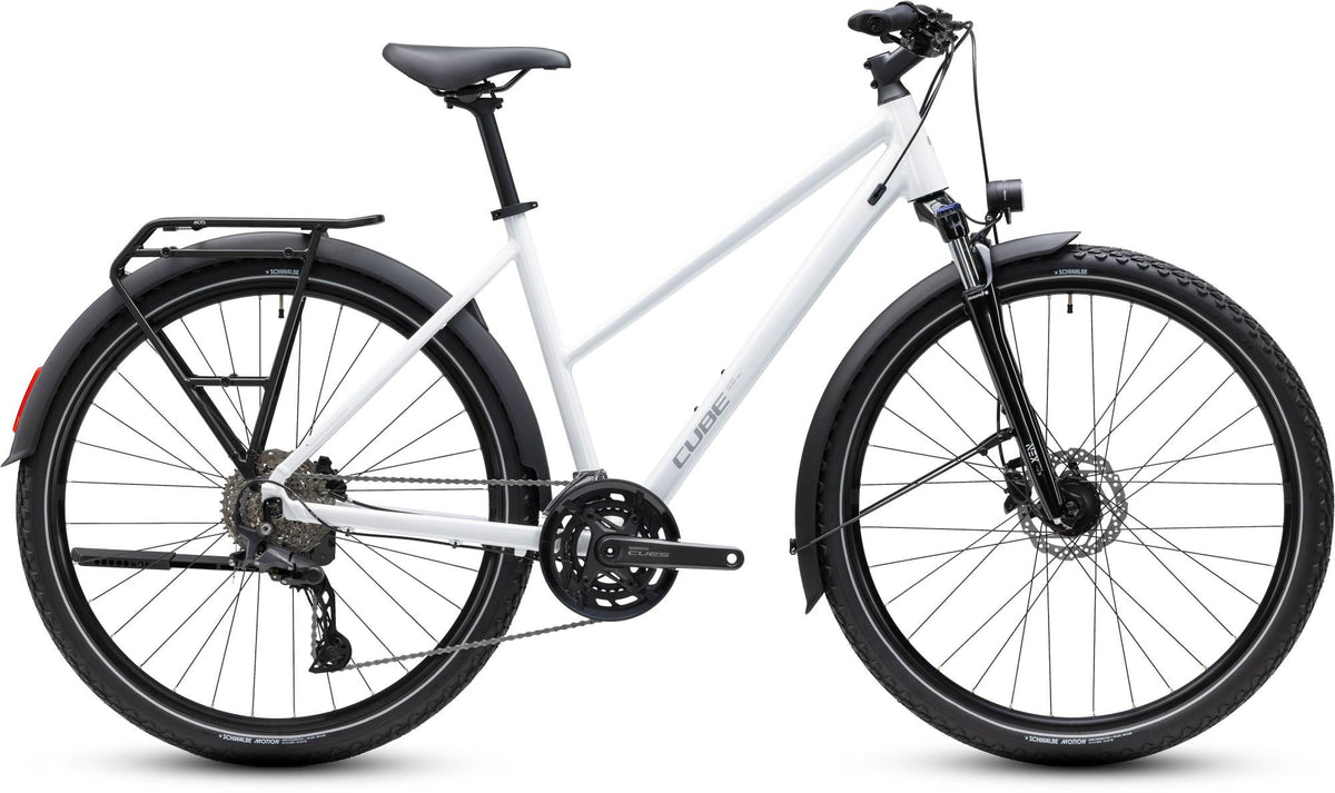 CUBE NATURE PRO FE METALLICWHITE/REFLEX