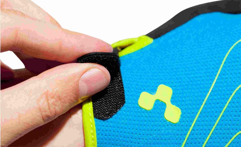 CUBE Handschuhe Natural Fit Ltd Shortfinger Blau/Lime/Schwarz