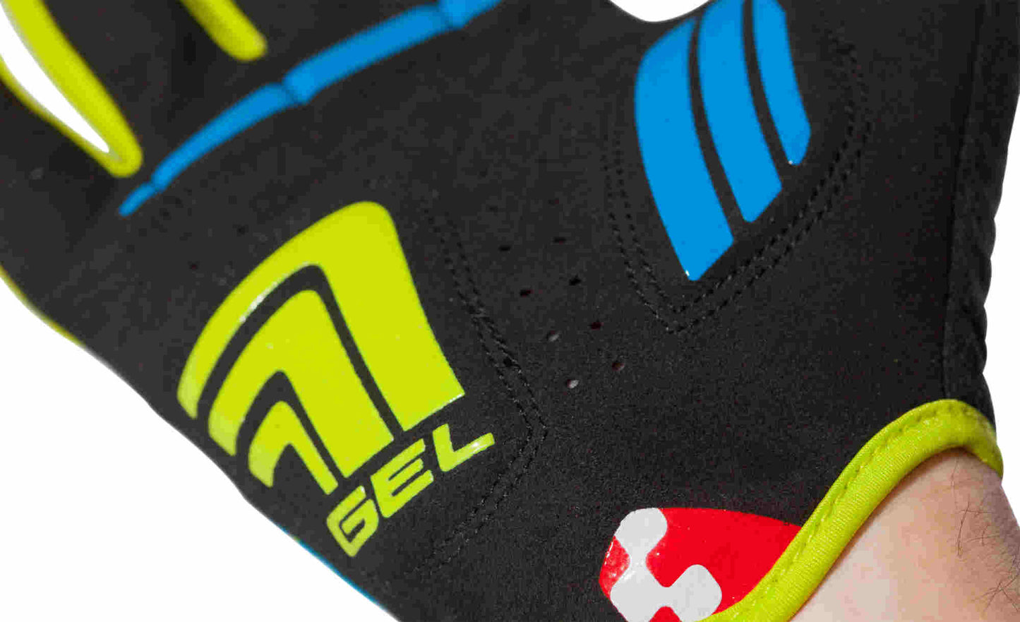 CUBE Handschuhe Natural Fit Ltd Longfinger Blau/Lime/Schwarz