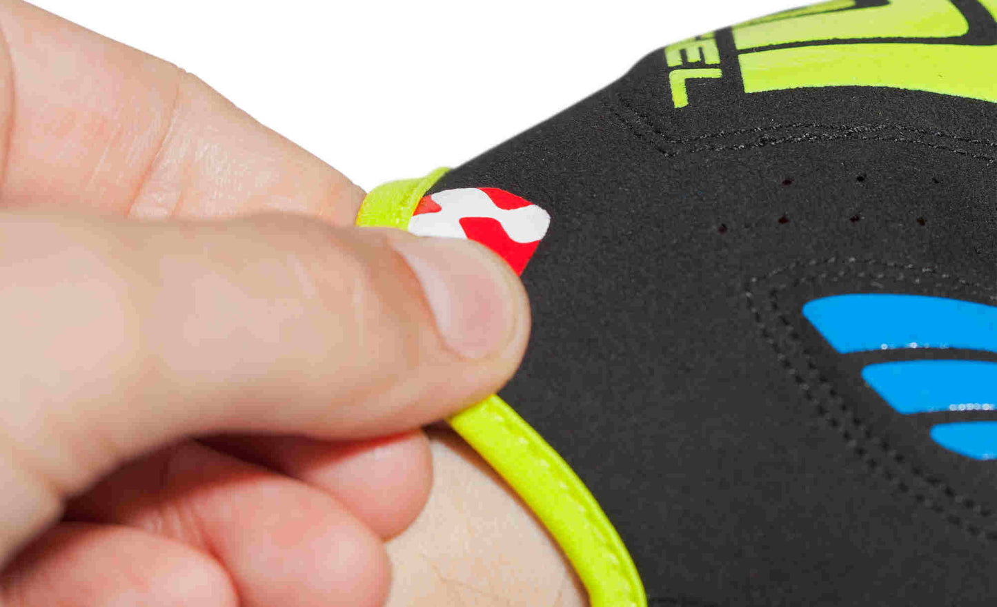CUBE Handschuhe Natural Fit Ltd Longfinger Blau/Lime/Schwarz