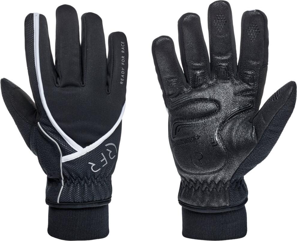 RFR Handschuhe Comfort All Season Langfinger Schwarz/Weiß