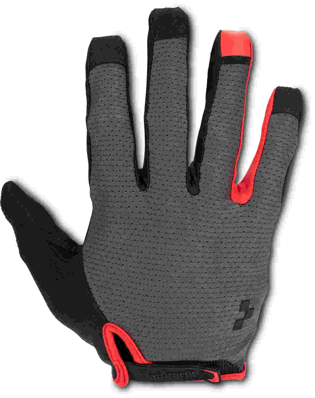 CUBE Natural Fit Handschuhe Langfinger Grau/Rot – Mcrbikes