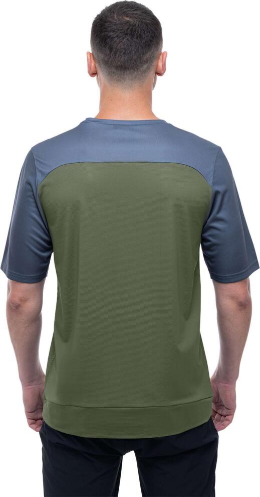 Cube Atx Rundhalstrikot Tm S/S Oliv/Grau