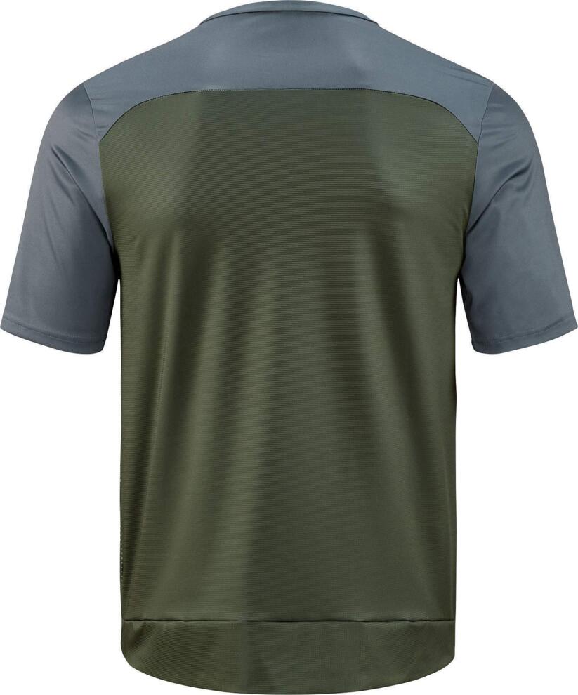 Cube Atx Rundhalstrikot Tm S/S Oliv/Grau