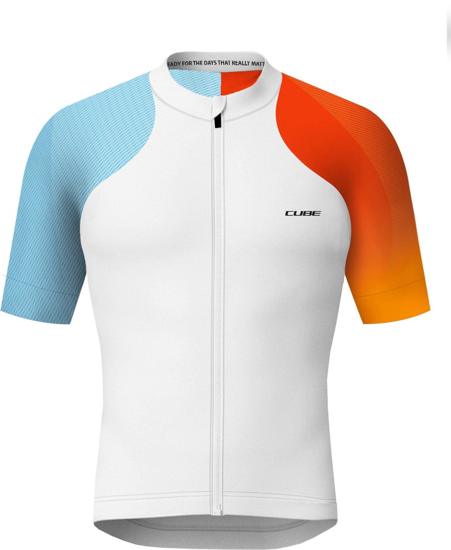 CUBE ROAD/XC JERSEY TEAMLINE S/S WHITE XS