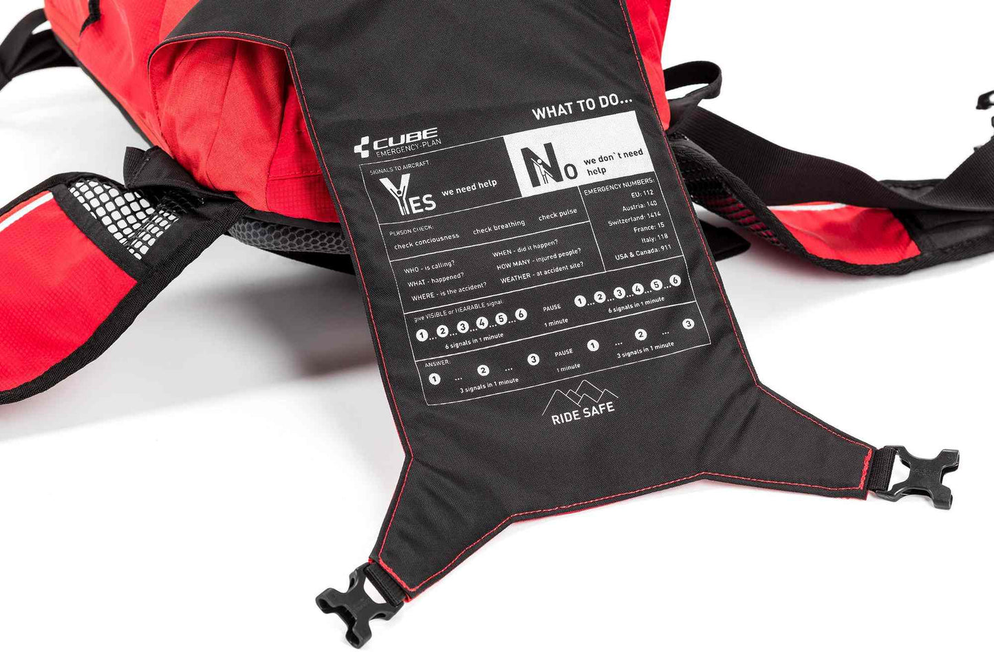 CUBE Backpack Edge Trail Red