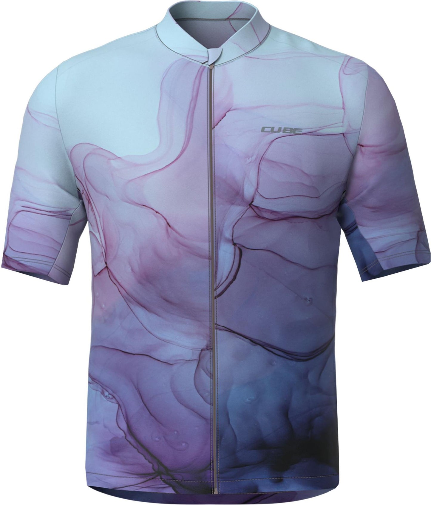CUBE JERSEY CMPT ARTLINE S/S BLUE/PURPLE S