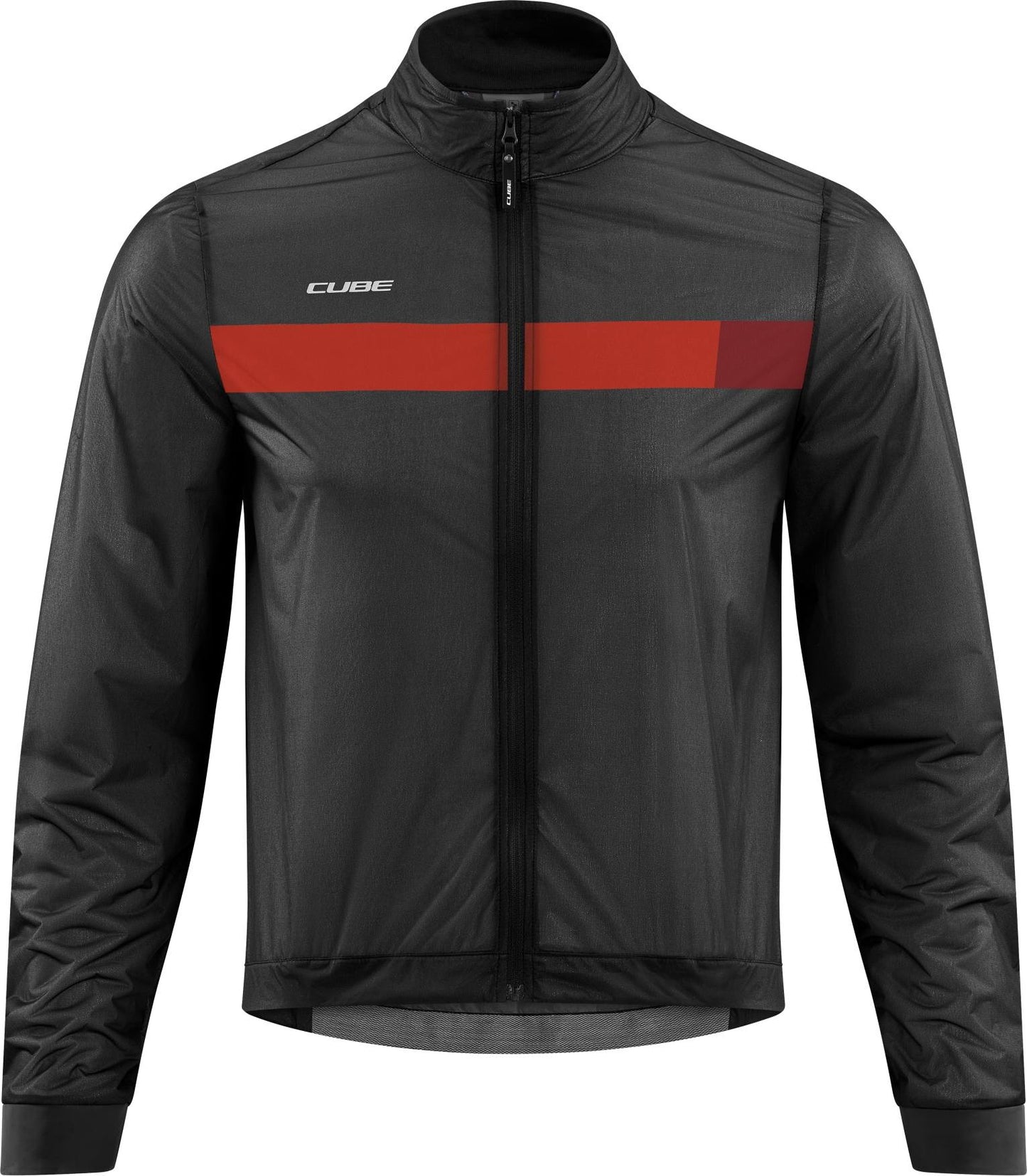 Chaqueta cortavientos negra Teamline de CUBE