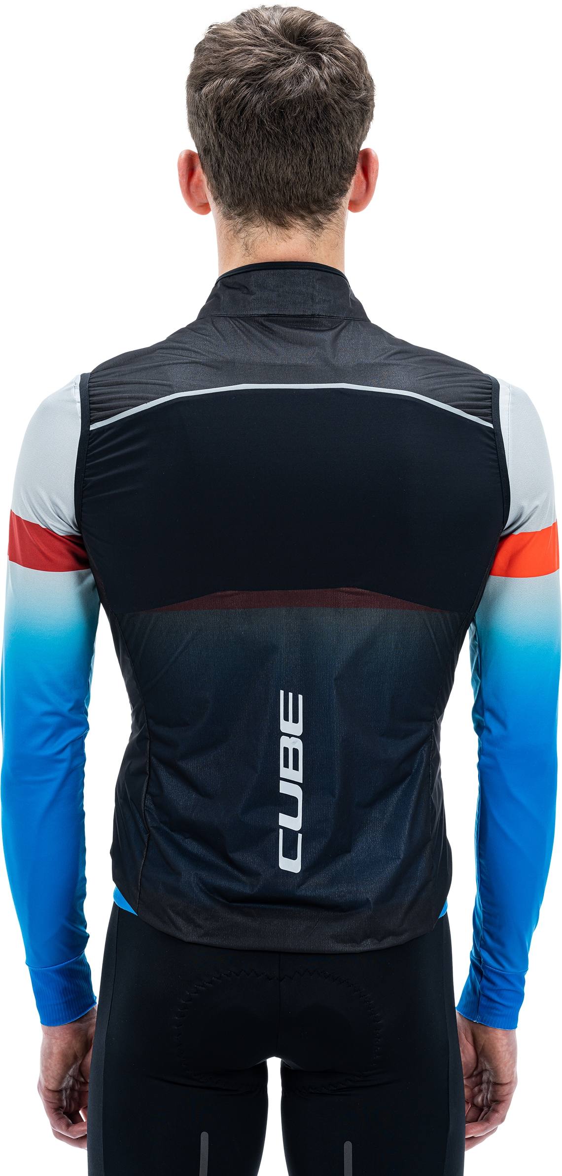 CUBE Teamline Windweste Schwarz