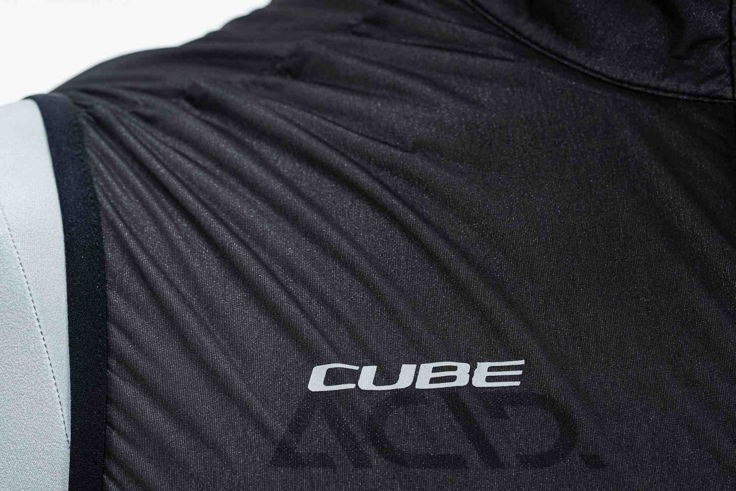 CUBE Teamline Windweste Schwarz