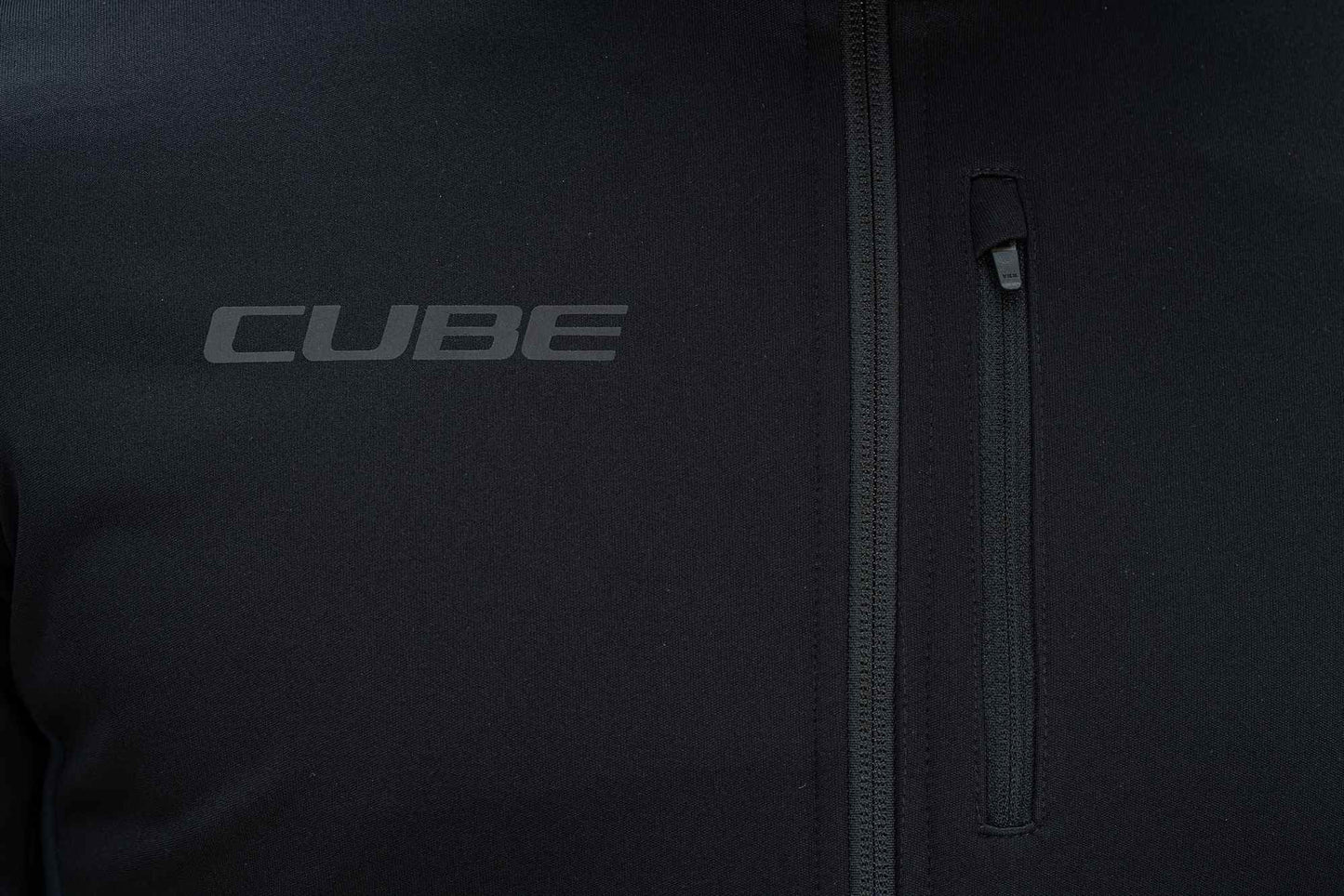 Chaqueta de seguridad Softshell CUBE Blackline negra/neón
