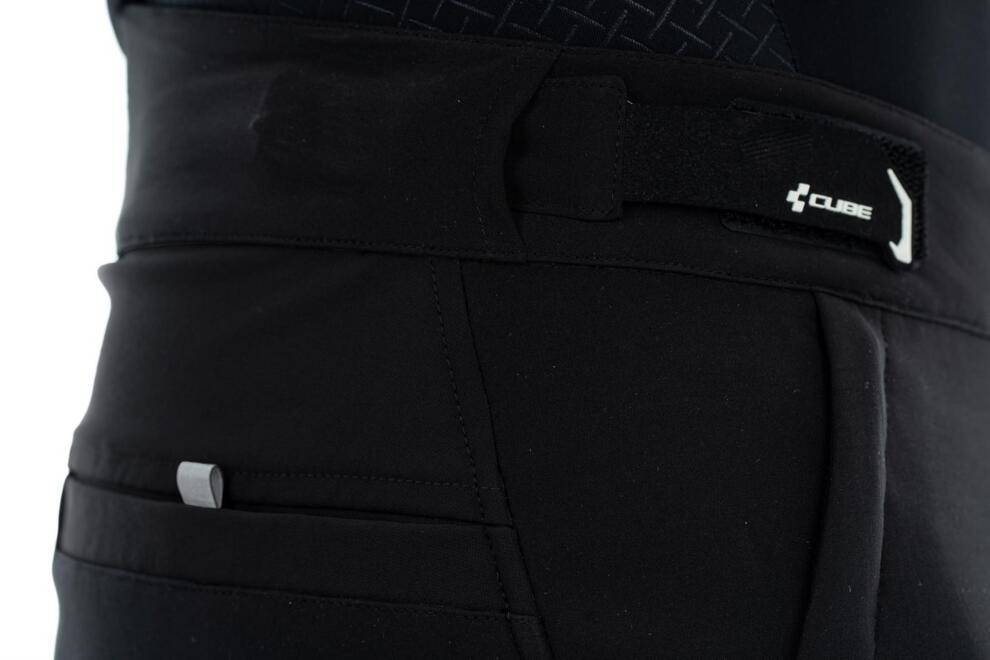 Pantalones Softshell CUBE Blackline 365 Negro