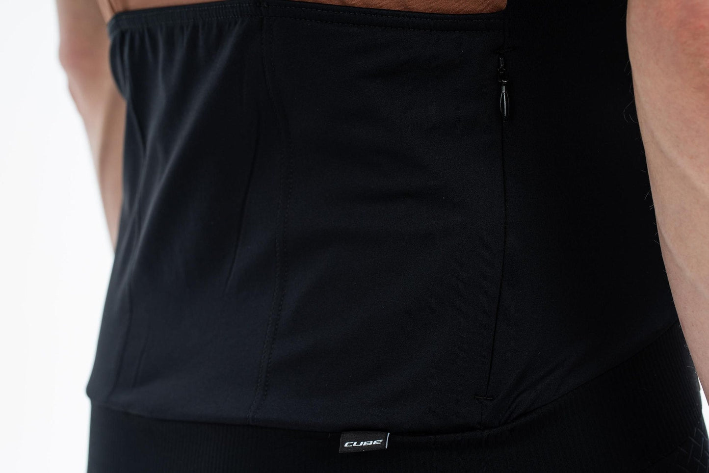CUBE Blackline Trikot S/S Schwarz/Braun