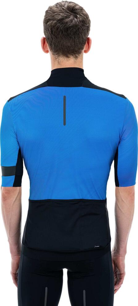 CUBE Blackline Trikot S/S Blaues Muster