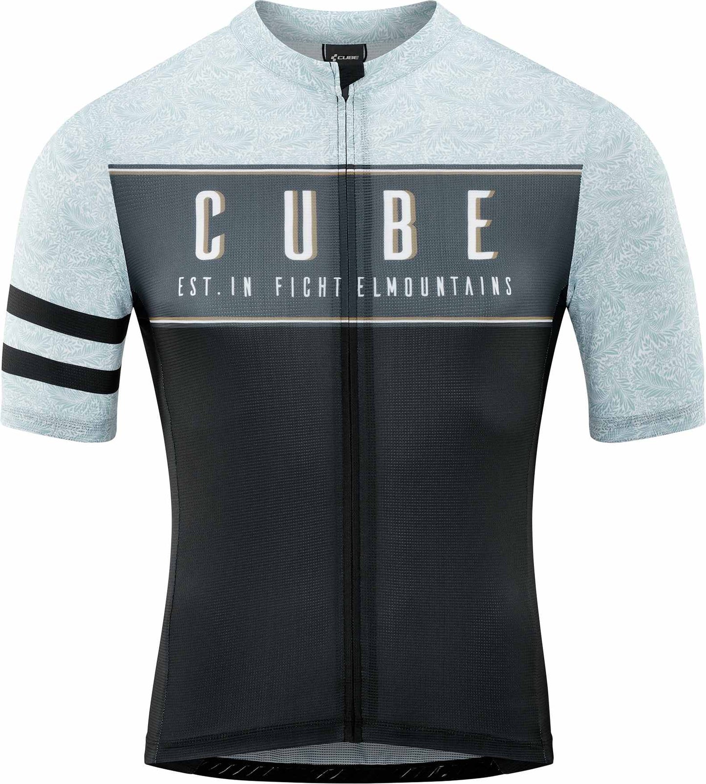 CUBE Blackline Jersey Cmpt S/S Grau/Blau