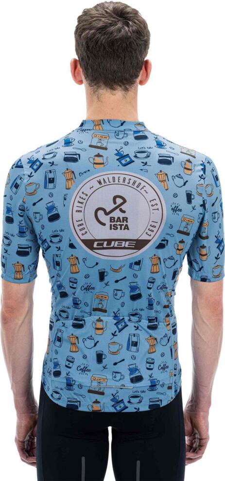 CUBE Blackline Trikot Cmpt S/S Blue