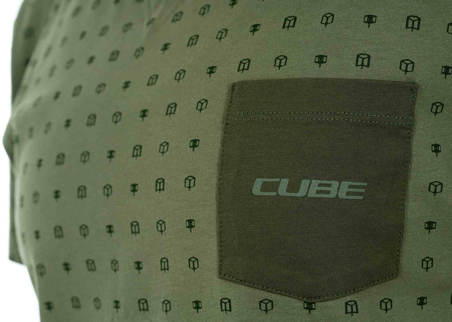 CUBE Organic Ws T-Shirt Pedal Olive
