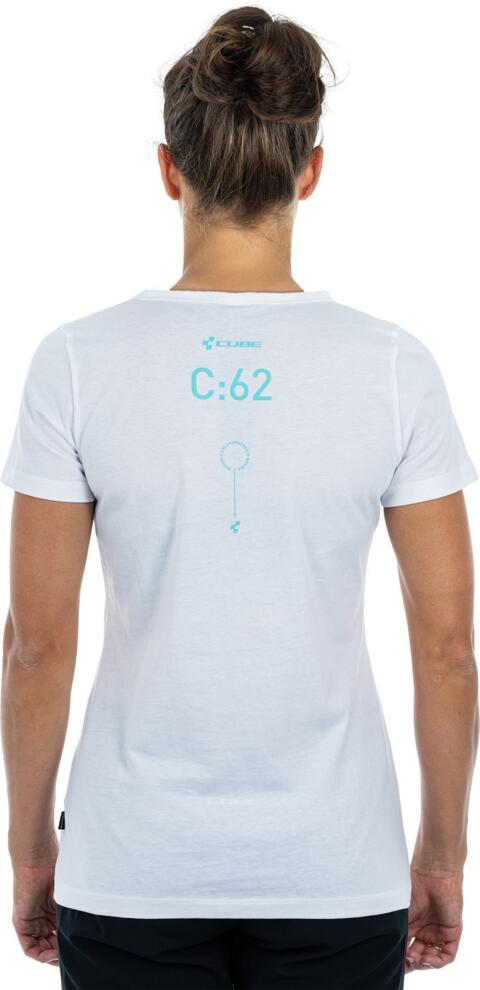 CUBE Organic Ws T-Shirt Teamline Weiß