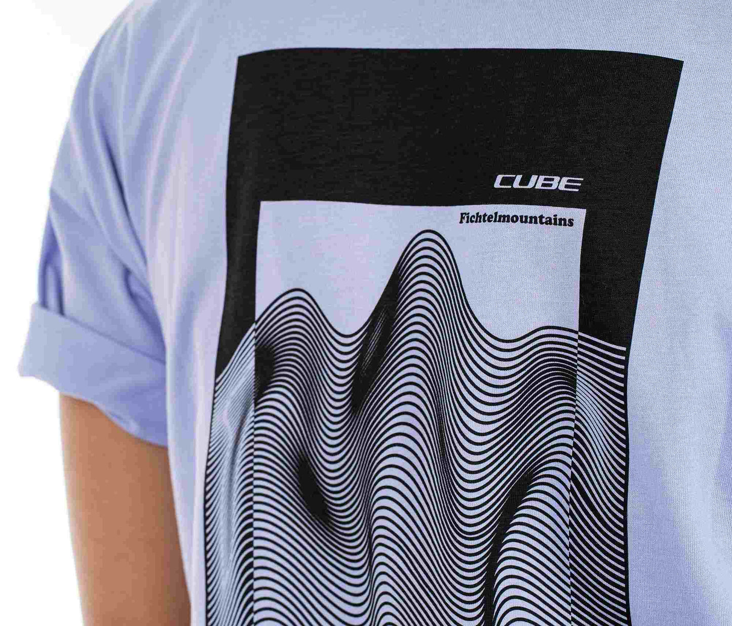 CUBE Organic Ws T-Shirt Fichtelmountains Violet