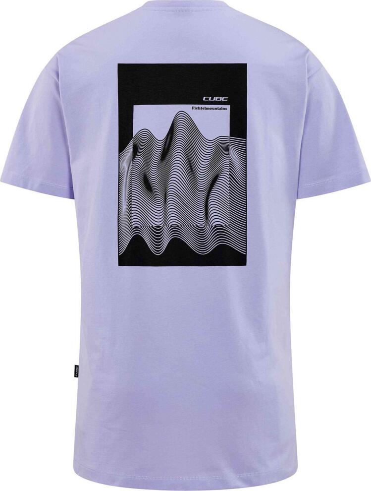 CUBE Organic Ws T-Shirt Fichtelmountains Violet