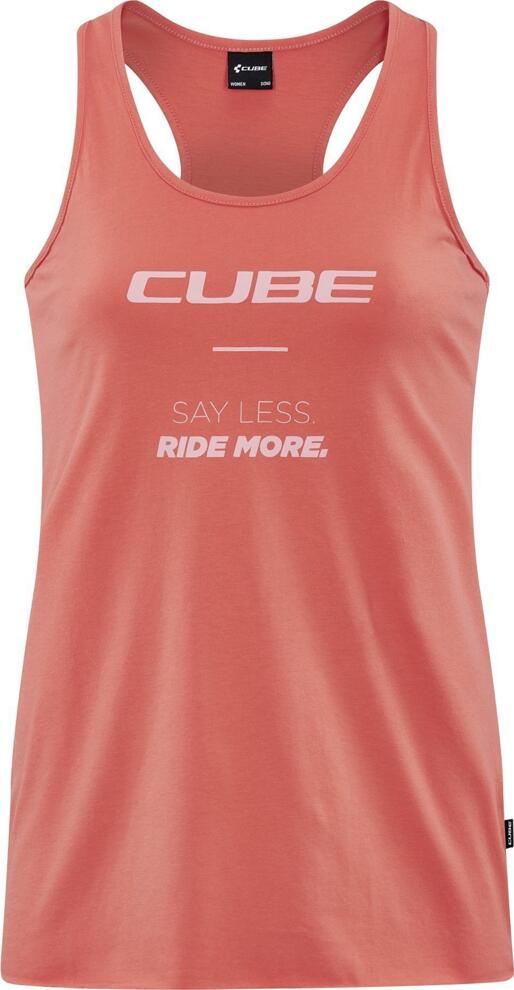 CUBE Organic Ws Tank Top Red