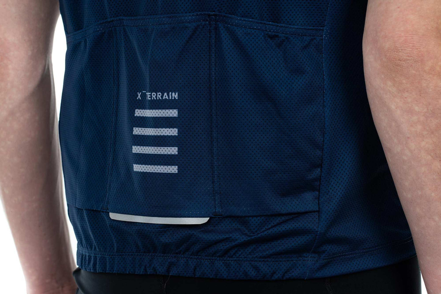 CUBE Atx Trikot Full Zip S/S Blau