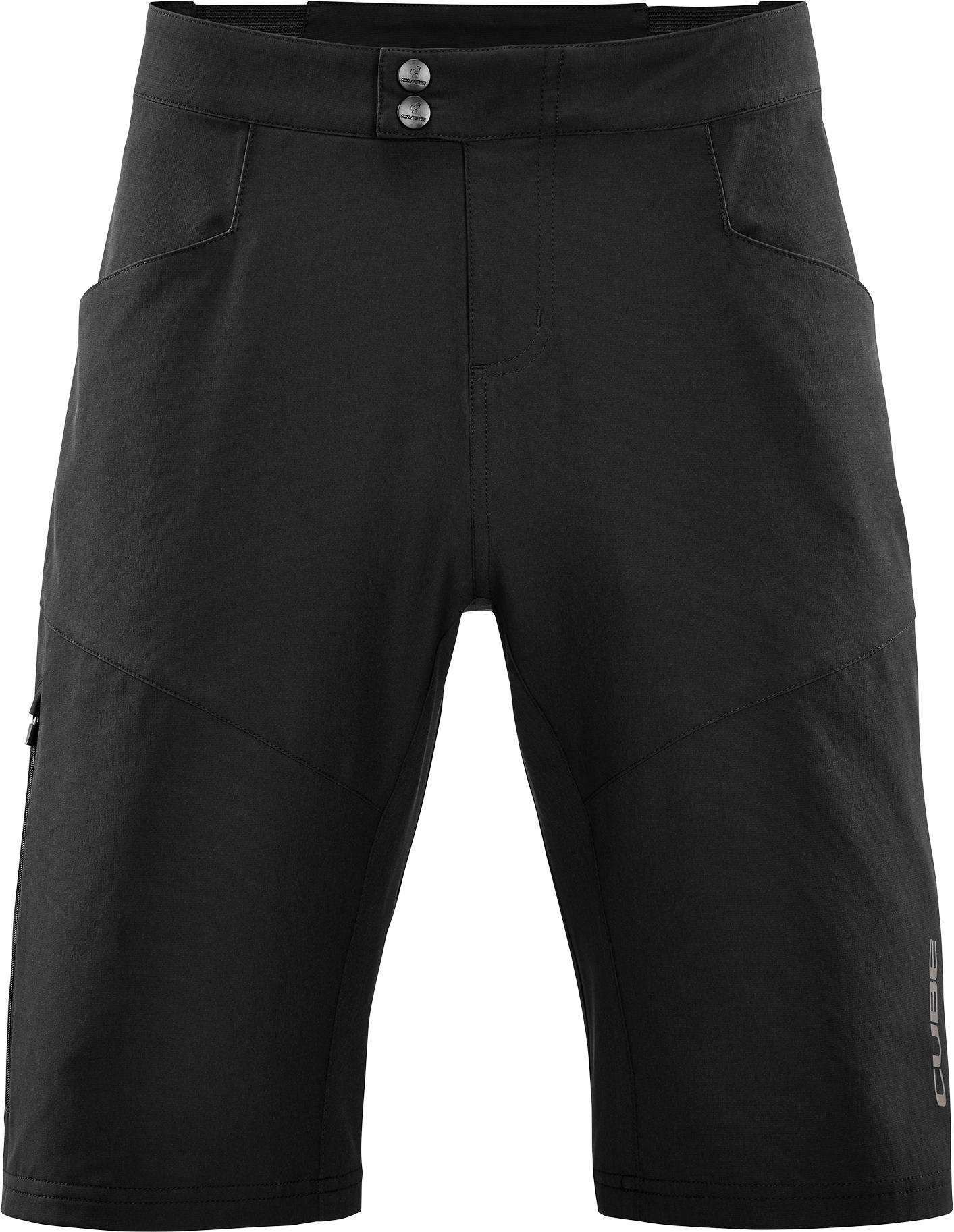 CUBE Atx Baggy Shorts Cmpt Schwarz