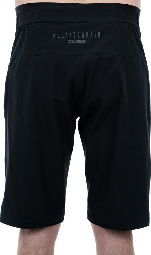 CUBE ATX Baggy Shorts Cmpt inkl. Innenhose schwarz