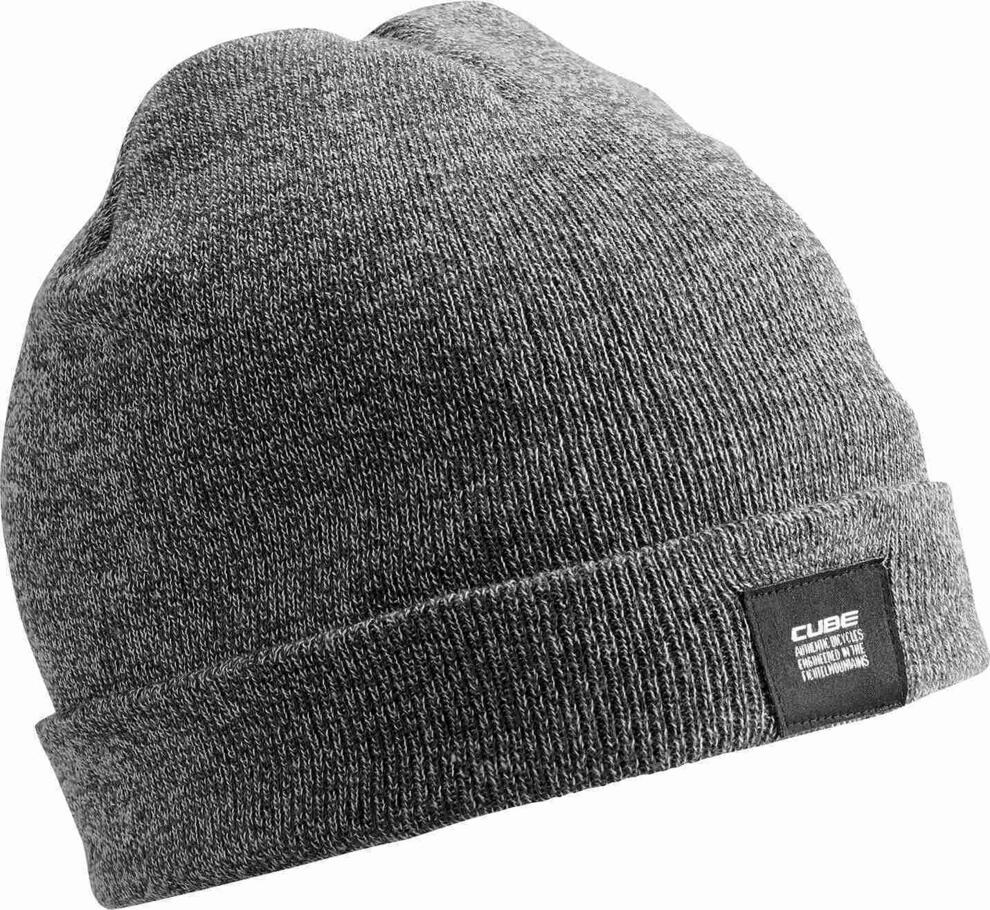 CUBE Beanie Classic Grau