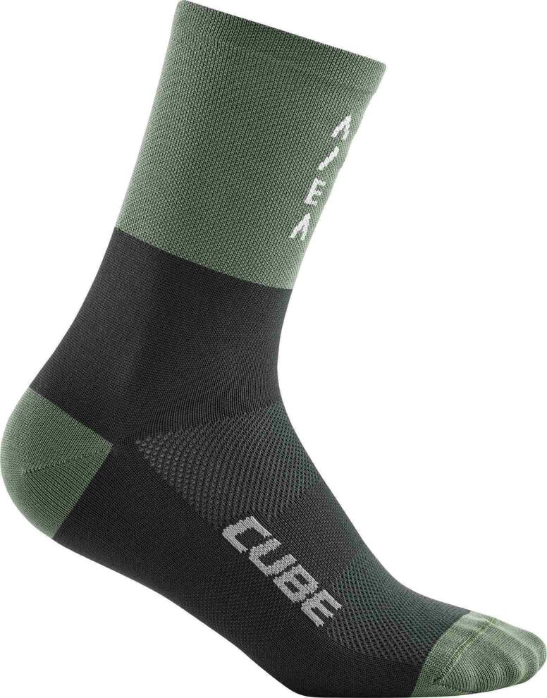 Calcetines CUBE High Cut ATX gris/oliva
