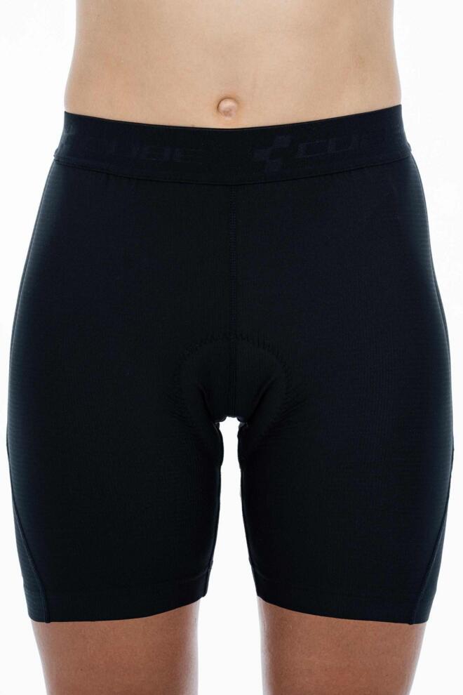 Pantalones cortos CUBE Ws Liner Cmpt negros