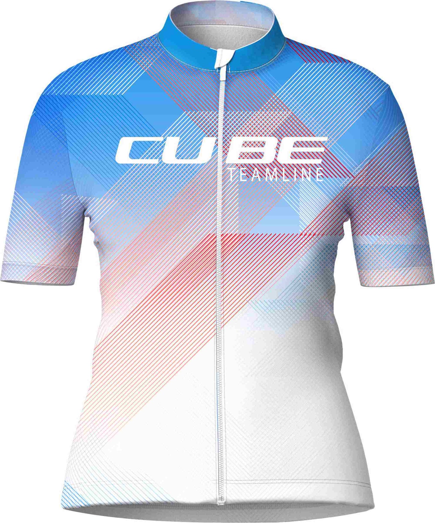 CUBE WS JERSEY CMPT TEAMLINE S/S WHITE M (38)