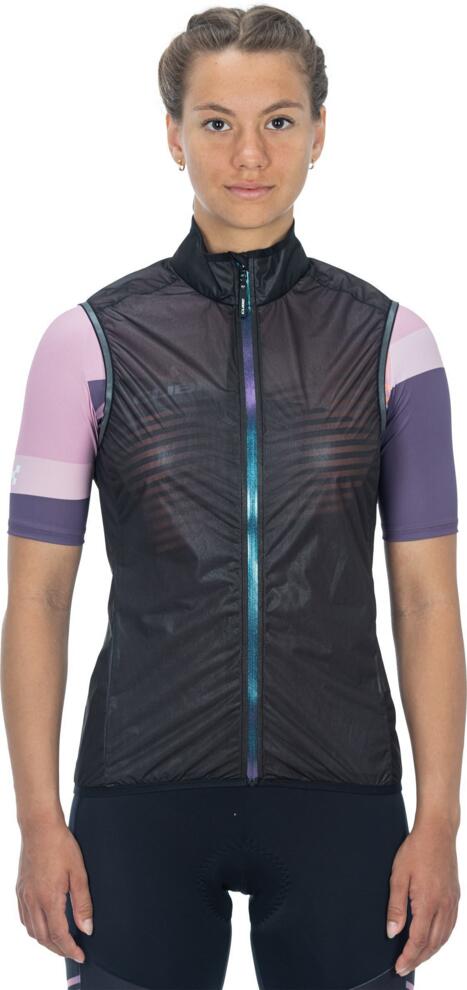 Chaleco cortavientos CUBE Teamline Ws Repulse negro